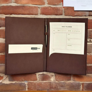 PU Leather Folders Customized