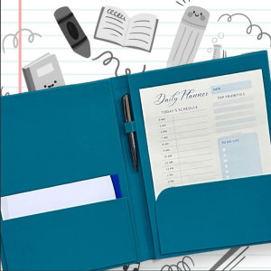 PU Leather Folders Customized