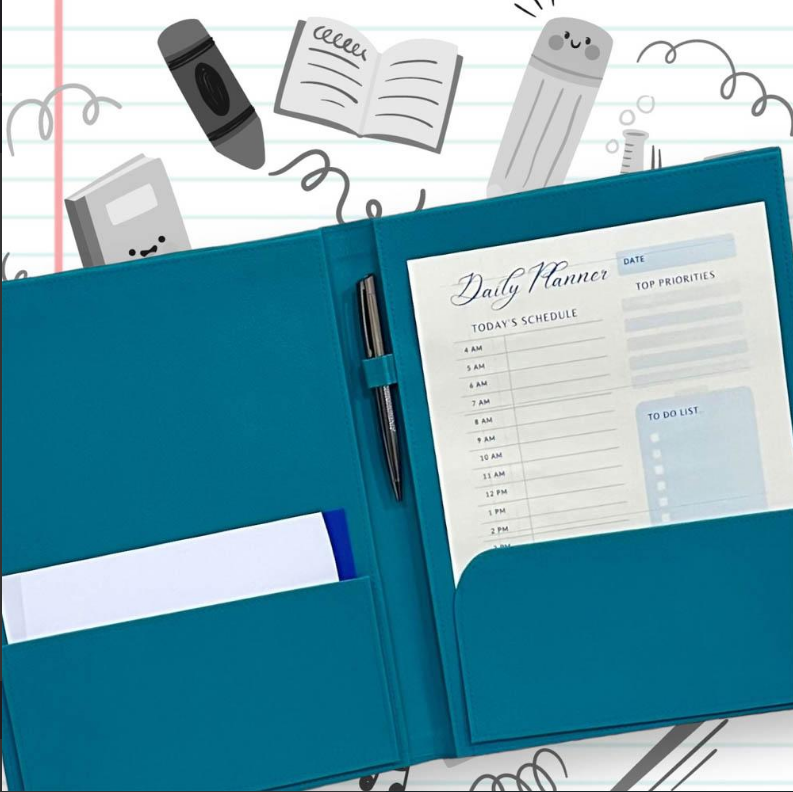 PU Leather Folders Customized