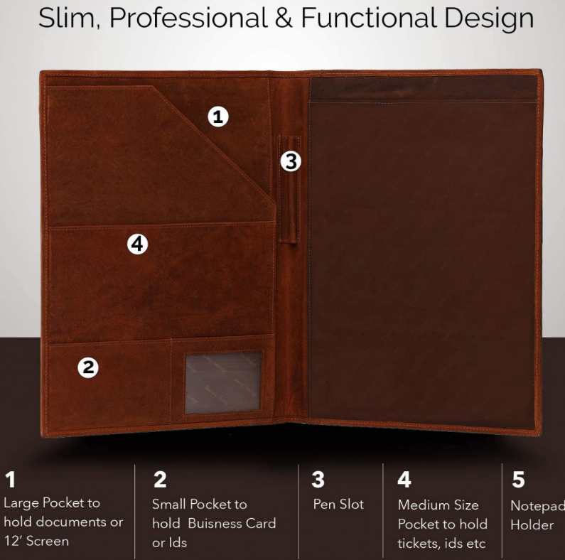PU Leather Folders Customized - Image 7