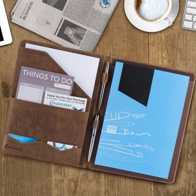 PU Leather Folders Customized